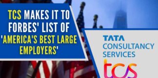 TCS is consistently recognised by the foremost authorities of corporate reputation in the US