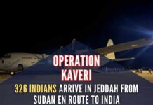 326 Indians arrive in Jeddah from Sudan en route to India