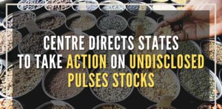The states were directed to conduct verification of stocks held by various entities and take strict action on undisclosed stocks under relevant sections