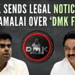 DMK wants BJP President Annamalai to tender an unconditional public apology for his speech and allegations