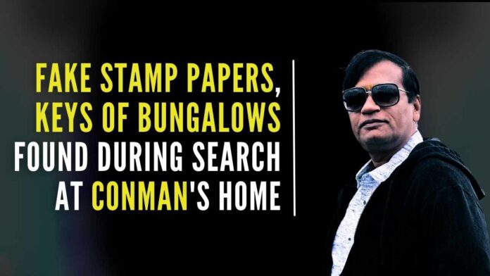 The police officials have found five bank accounts and fake stamp papers in Patel's possession, which will be investigated further