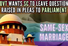 "The real question is who would take a call on what constitutes marriage and between whom," Mehta said on the fifth day of the hearing