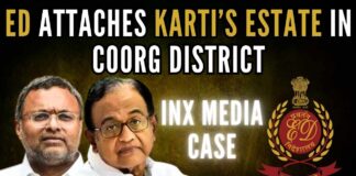 Despite slow action, the ED is going systematically after Karti for taking bribes in the INX-Media case