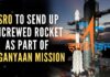There will be a test of the Gagayaan Mission in June this year where the rocket will go up to 12-14 km and test its safety systems