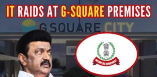 The Income Tax Department is conducting raids at multiple properties of real state company G Square in Tamil Nadu