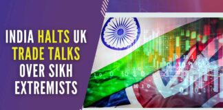 India is not expected to resume talks until the UK condemns the Sikh extremist group that attacked the Indian High Commission in London in March