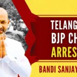 Telangana police also detained BJP MLAs Raghunandan Rao and Eatala Rajender and other leaders