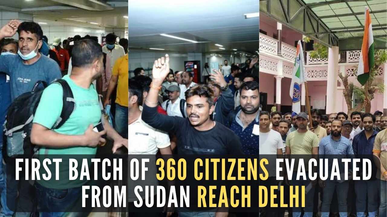 Operation Kaveri: First Batch of 360 Citizens Evacuated from Sudan