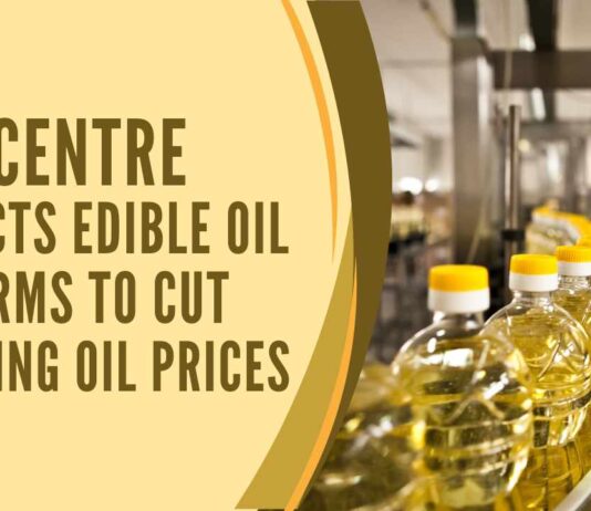 Edible oil prices beginning to show a downward trend, and are set to fall further once the industry reduces prices, consumers may get the benefit of paying less for edible oils