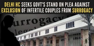 The amendment after the notification dated March 14, states that the couple undergoing surrogacy must have both gametes from the intending couple and that donor gametes are not allowed