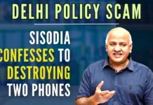 On August 19, 2022, the probe agency conducted search operation and seized one phone from Sisodia's possession