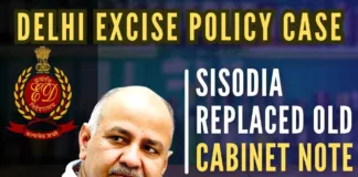 Old draft cabinet note was causing hindrance in pursuing Sisodia's ulterior motives including providing assistance to the South Group, and hence it was allegedly destroyed