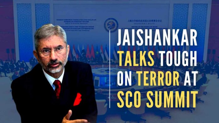Stating that terrorism is a major threat, EAM Jaishankar said that anti-terror measures are the need of the hour
