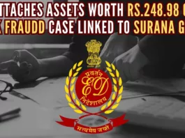 The action was taken in connection with three cases of bank fraud involving Rs.3986 crore of principal outstanding amount to the public sector banks