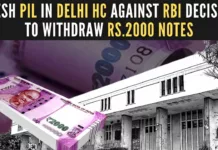 Fresh PIL in Delhi HC against RBI decision to withdraw Rs.2000 notes