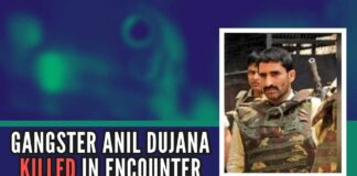 Dujana had 62 cases registered against him, including that of murder and extortion