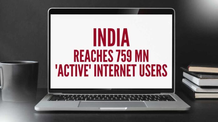 This is for the first time that the majority of Indians have become active Internet users