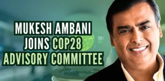 Mukesh Ambani is the only Indian, other than Sunita Narain, Director General, Centre for Science and Environment, on the Advisory Committee to the President of COP28