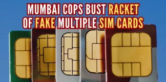 Mumbai Police probe is part of a nationwide campaign by the DoT which has detected and canceled at least 30 lakh such fake cards that were in operation