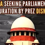The petition by an apex court lawyer was filed amid a controversy over the scheduled inauguration of the new Parliament building by Prime Minister Narendra Modi on May 28