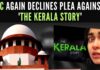 A bench of the apex court stated that it would be improper for them to pass orders since the case was no longer before them