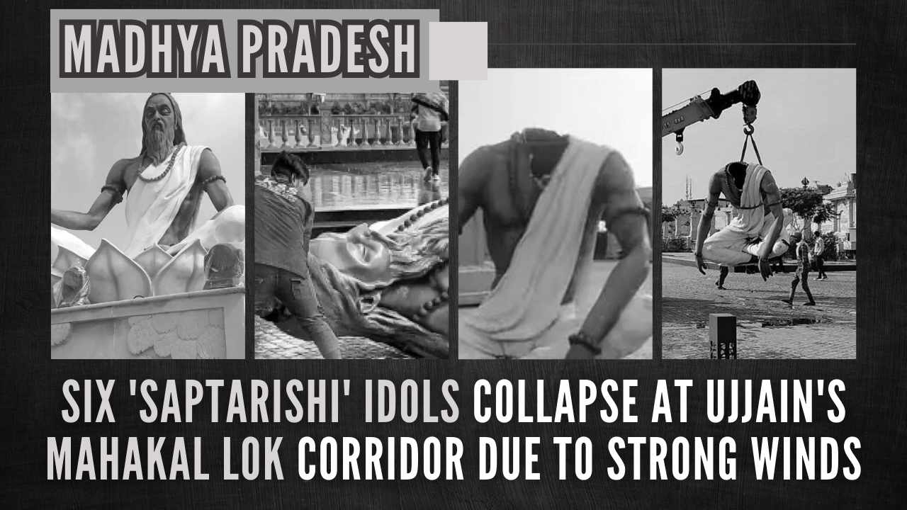 Ujjain: Six 'Saptarishi' Statues at Mahakal Lok Collapse