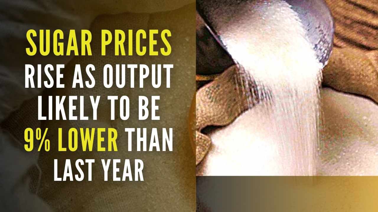 Wholesale prices of sugar too have risen by Rs.124 per quintal during the past one month