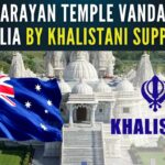 The Khalistani supporters vandalized the BAPS Swaminarayan temple and wrote “Declare Modi Terrorist (BBC)” on the walls of the temple