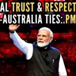 PM Modi said that the Indian Diaspora has helped strengthen India and Australia bilateral relations