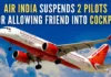 The incident took place in a Delhi-Leh flight-bound flight last week and came to light only after a complaint was filed by the cabin crew regarding the entry of an unauthorised female passenger in the cockpit