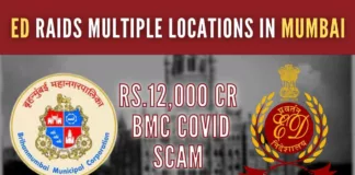 ED raids are aimed at BMC officers, suppliers, and others who were involved in setting up Covid-related infrastructure in the city