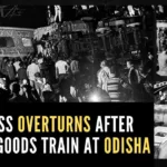At least four coaches of the express train derailed at Bahanaga station after ramming into a goods train standing at the station, as per initial reports