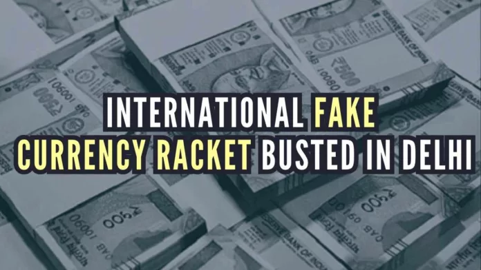 The police received information regarding circulation of Fake Indian Currency Notes by the members of an international syndicate in India