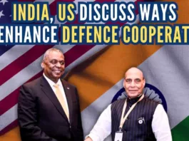 India, US also reviewed the robust and multifaceted bilateral defence cooperation activities and agreed to maintain the momentum of engagement