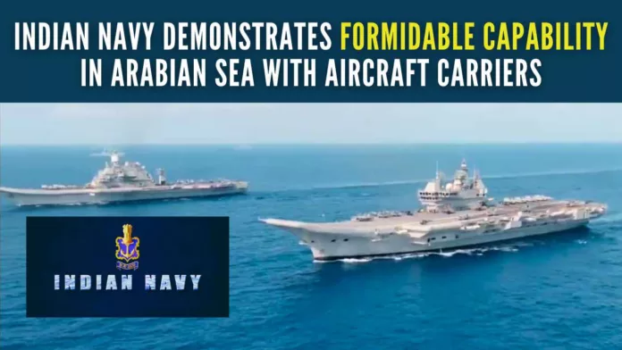 INS Vikramaditya, INS Vikrant, fleet ships and submarines is a powerful testament to India's role as the preferred security partner in the Indian Ocean and beyond