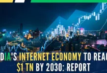 The internet economy's contribution to India's technology sector is expected to grow from 48 percent to 62 percent by 2030