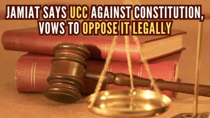 The Jamiat Ulema-e-Hind expressed its concerns through a statement, asserting that the UCC is in direct conflict with Articles 25 and 26 of the Indian Constitution, which guarantee religious freedom