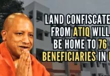 Yogi Adityanath had laid the foundation stone for the housing project on this 1731-square-metre site in Lukerganj area of the city