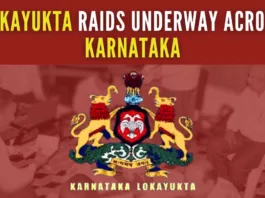 In Bengaluru, raids have been conducted at 10 locations, including the residence of former K R Puram Tehsildar Ajith Rai