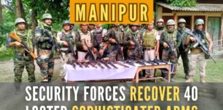 Army & Assam Rifles along with Manipur Police and other Central Armed Police Forces commenced area domination operations in the hills and valley area across Manipur