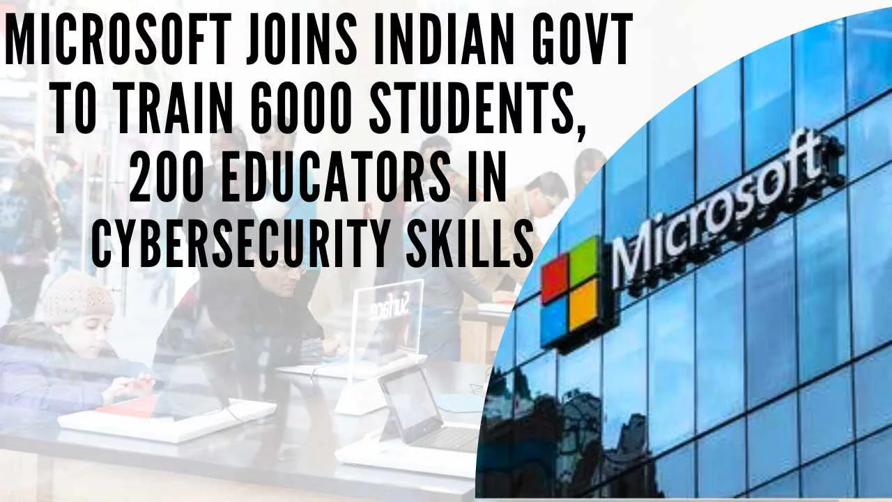 Microsoft, Indian Govt Sign MoU to Train Young Students in ...