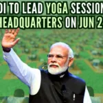 The International Yoga Day is coinciding with the PM Modi's state visit to the US, which is scheduled between June 21-25