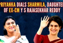 Sources said Congress wants Sharmila to focus on Andhra Pradesh, home turf of her late father and former CM of united Andhra Pradesh YS Rajasekhara Reddy