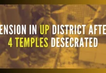 As per preliminary information, the locals suspect that the miscreants deliberately attacked the temples intending to disturb communal harmony