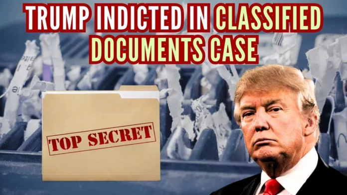 Donald Trump has been charged over his handling of classified documents after he left the White House