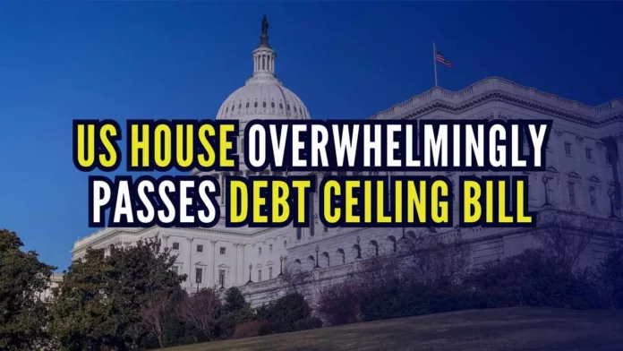 The House of Representatives has approved a deal to allow the US to borrow more money, days before the world's biggest economy is due to start defaulting on its debt