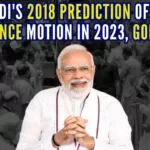The video resurfaced after PM Modi’s prediction seemed to align with the current political situation