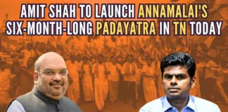 The inaugural ceremony will take place on Friday evening, Annamalai will commence his yatra from Saturday morning