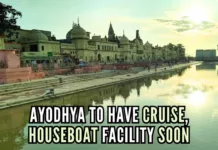 Cruise boats 'Kanak' and houseboat 'Pushpak' will be ready in time so that tourists, pilgrims get a chance to witness spectacular Ayodhya 'Deepotsav' from the middle of the river