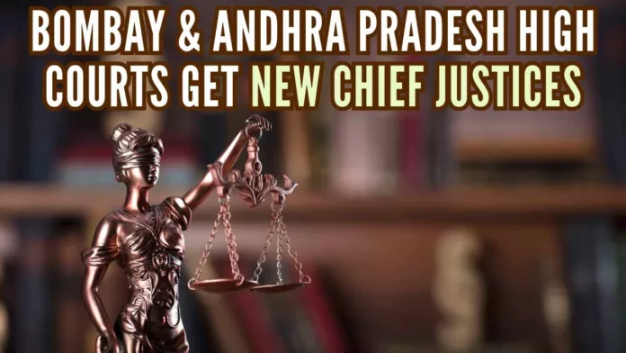 Justice Upadhyaya and Justice Thakur were recommended for appointment as Chief Justice of the Bombay HC and Chief Justice of the Andhra Pradesh HC respectively